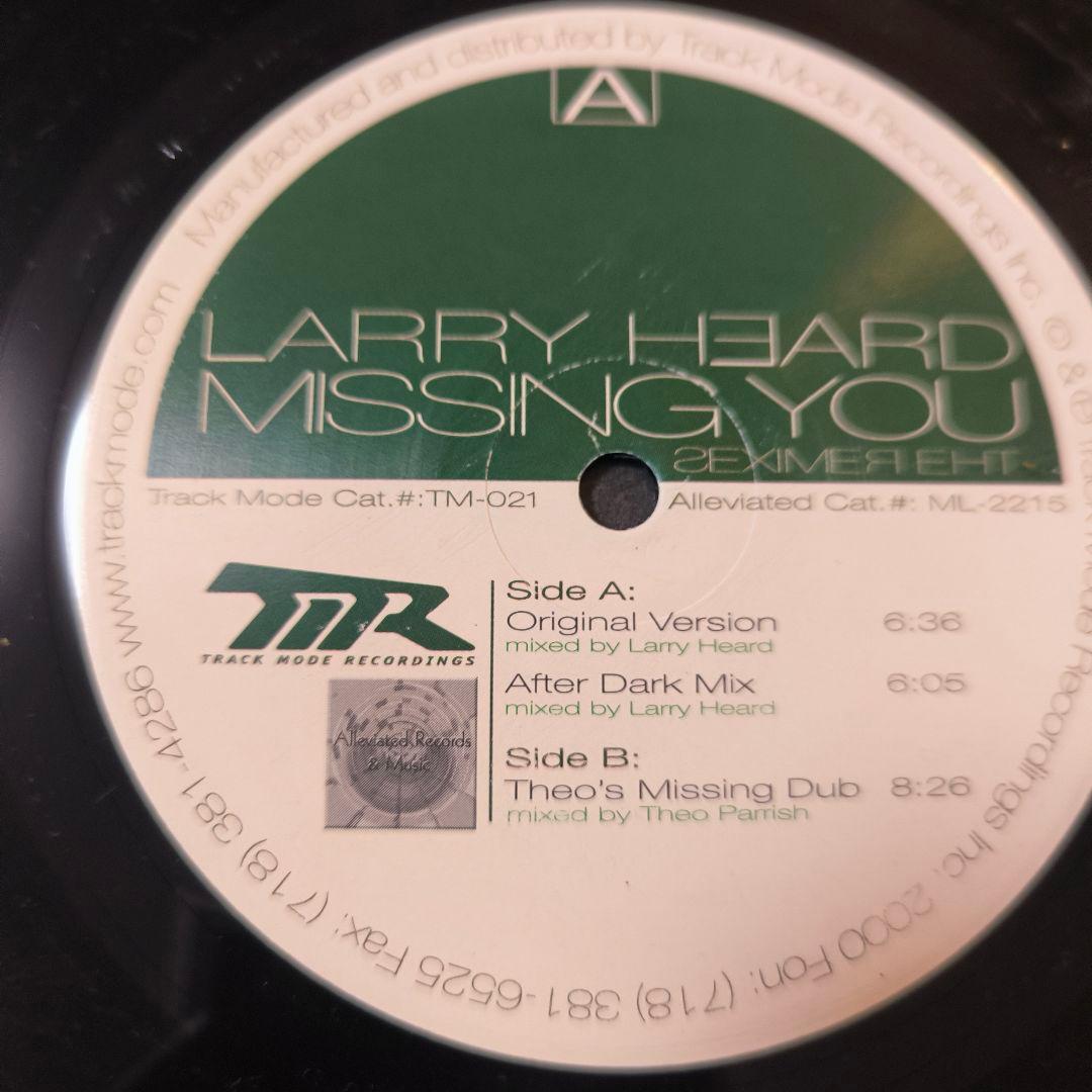 【傑作ハウス】Larry Heard / Missing You