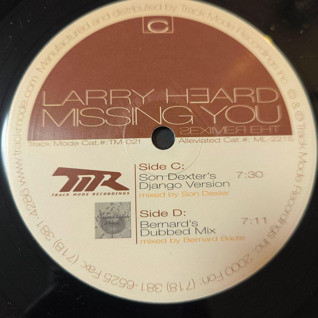 【傑作ハウス】Larry Heard / Missing You