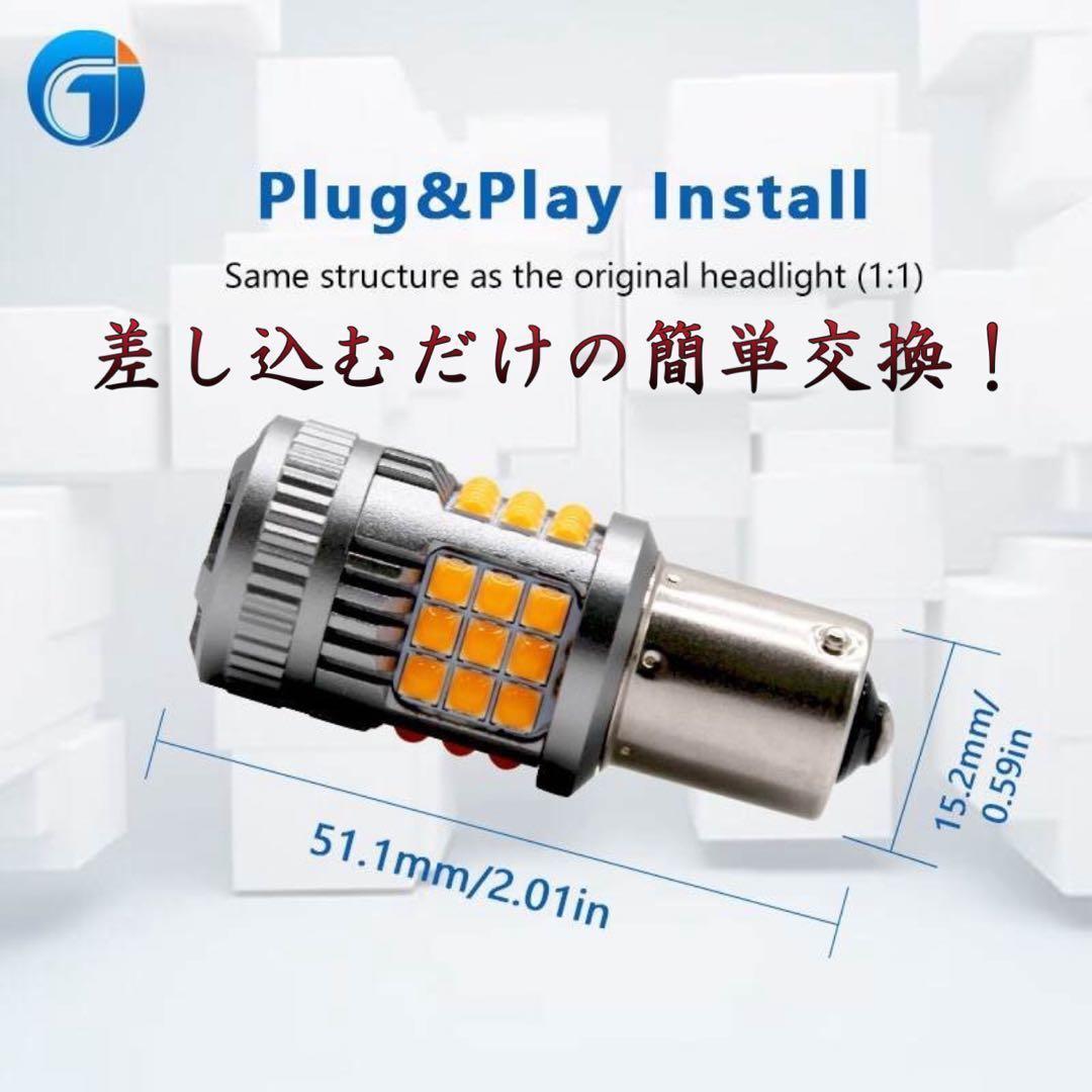 S25 ダブル球 ブレーキランプ 1157テールランプッド 赤 LEDAB1