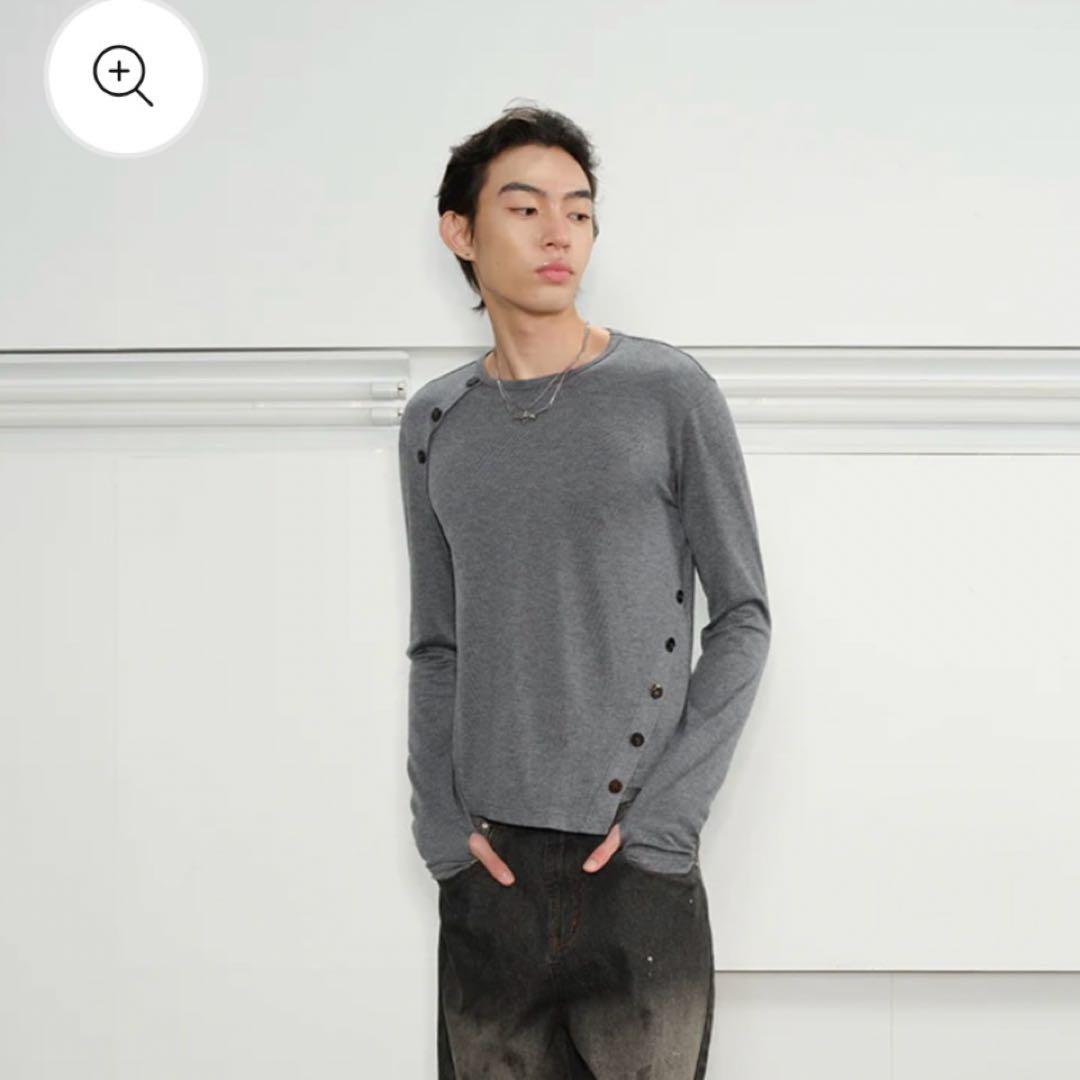 【美品】ULTIMUS KREATE Button T-Shirt