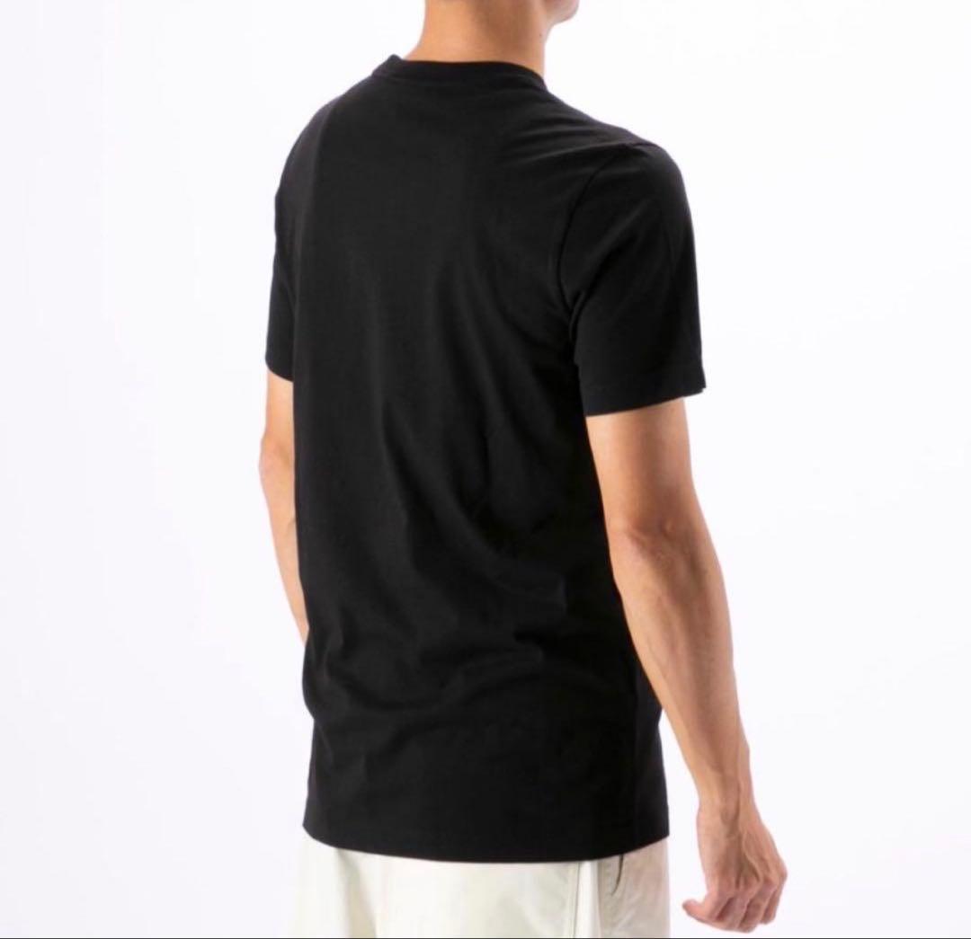 ふ　MONCLER ブラック Tシャツ