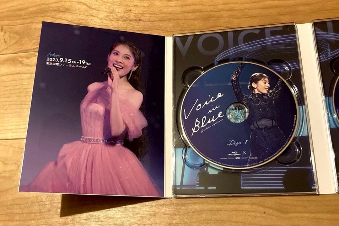 明日海りおさま　VOICE IN BLUE Blu-rayライブ映像
