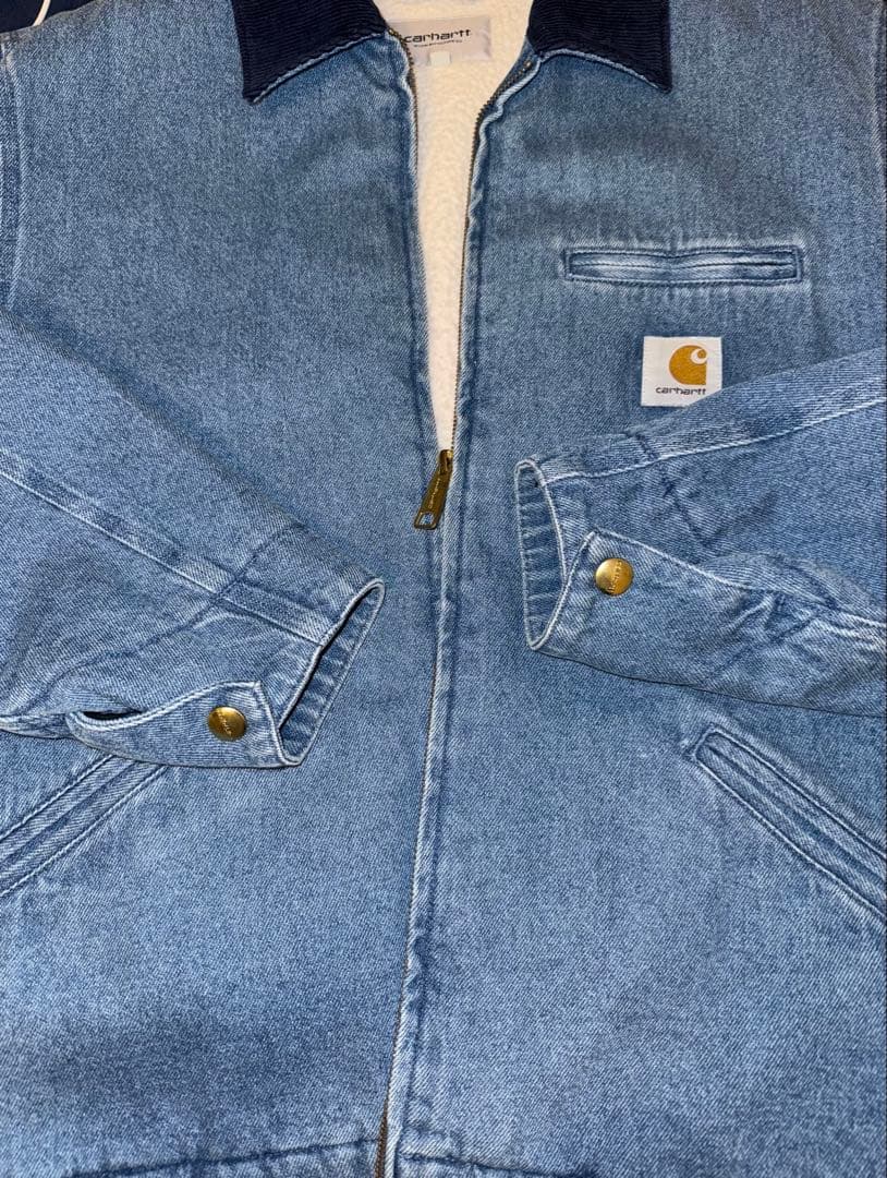 Carhartt デトロイトジャケット　デニム　S