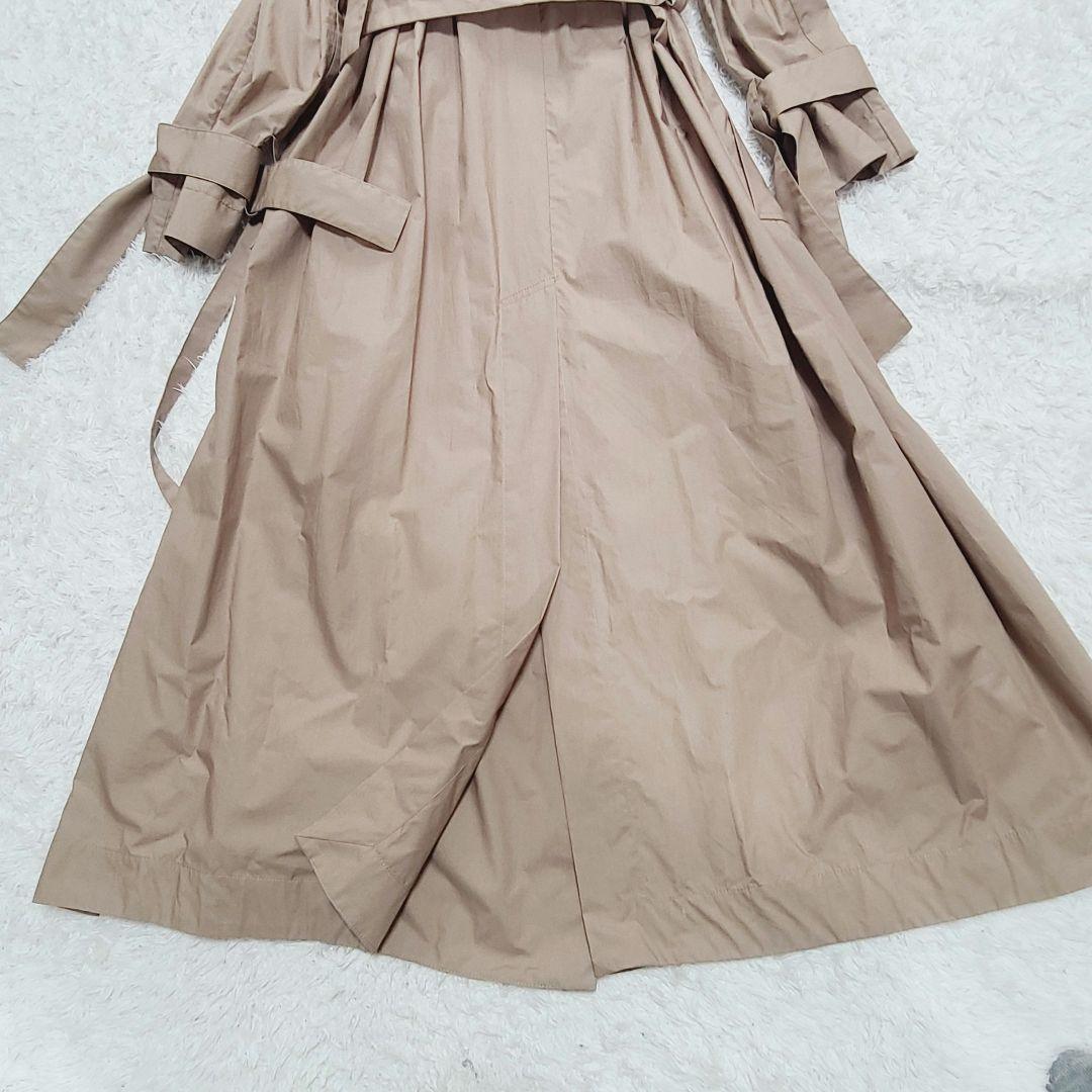 メゾンフラネウール スプリングコート マキシ丈 ショールカラー イタリー