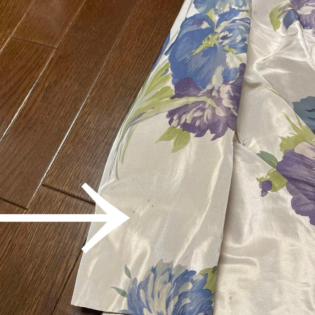 MaxMara フラワープリント シルク花柄ラップジャケット