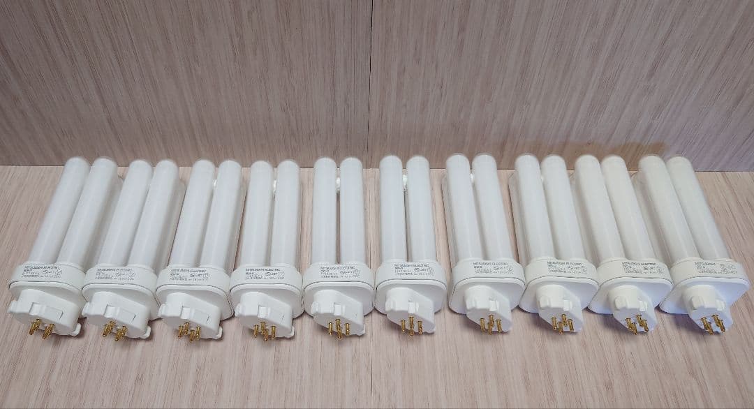 MITSUBISHI 18W 蛍光灯 FDL18EX-L 電球色10個セット