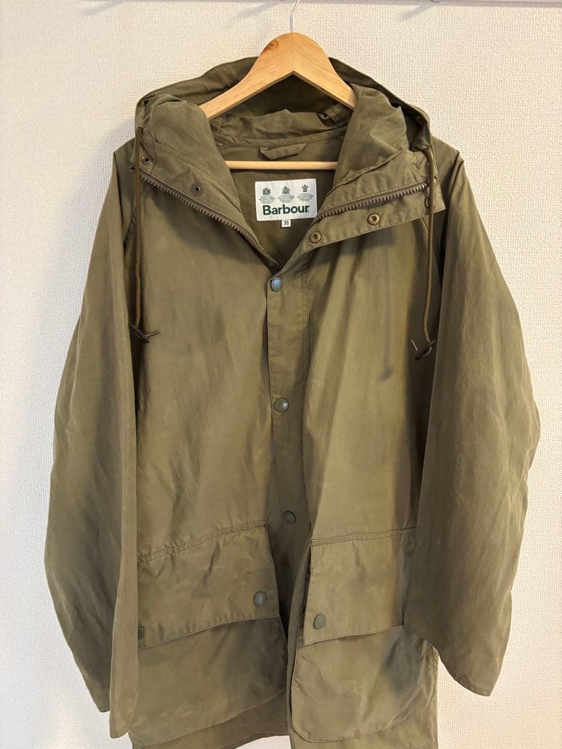 Barbour OVERSIZE HOODED BEDALE サイズ38
