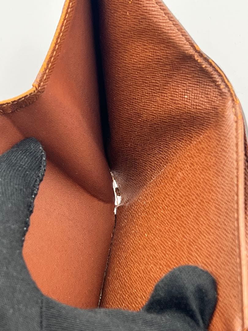 LOUIS VUITTON ポルトモネビエカルトクレディ モノグラム三つ折り財布