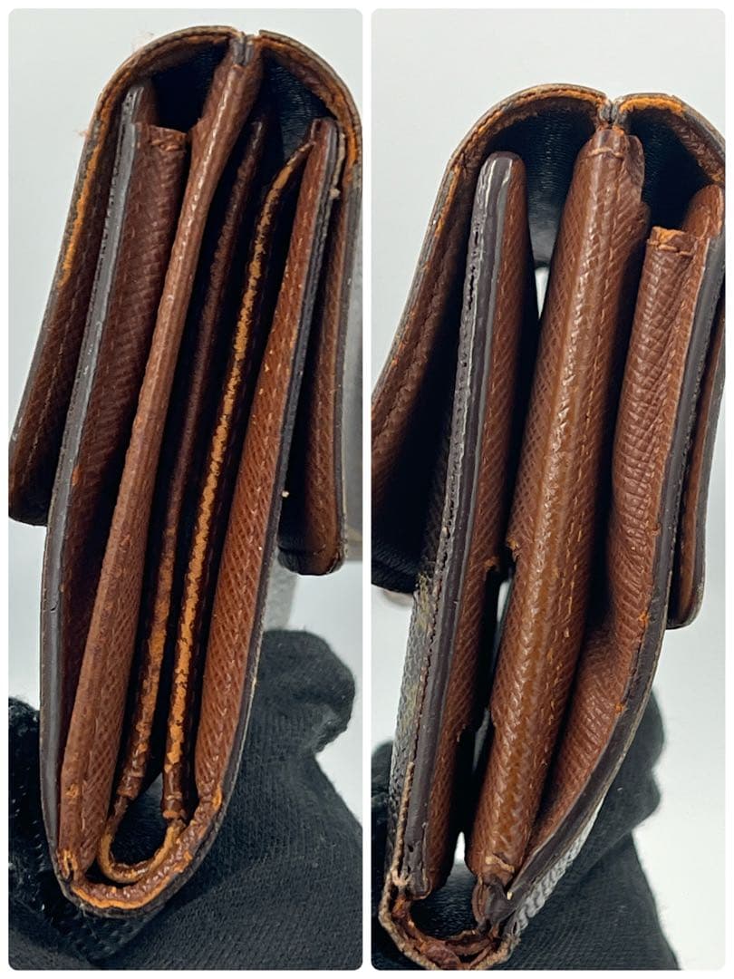 LOUIS VUITTON ポルトモネビエカルトクレディ モノグラム三つ折り財布