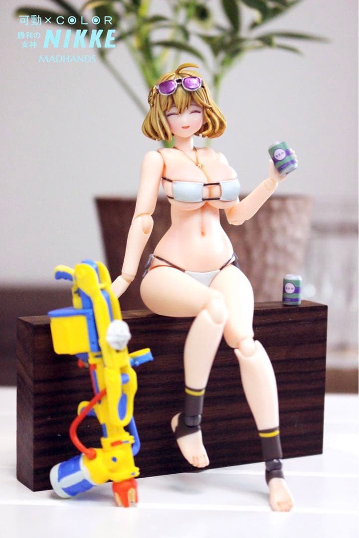 MADHANDS 　勝利の女神　NIKKE アニス 可動式カラーレジン