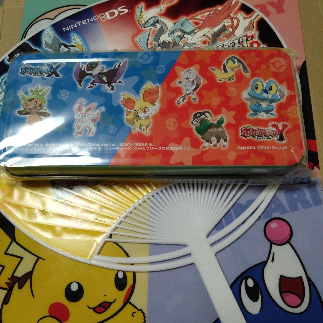 ポケモン サン・ムーン クリアファイルとうちわ 缶ペンケースのセット