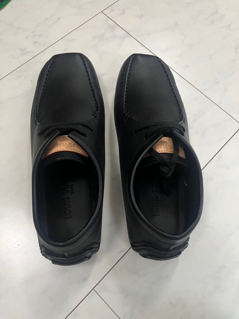 LOUIS VUITTON ブラック モカシン