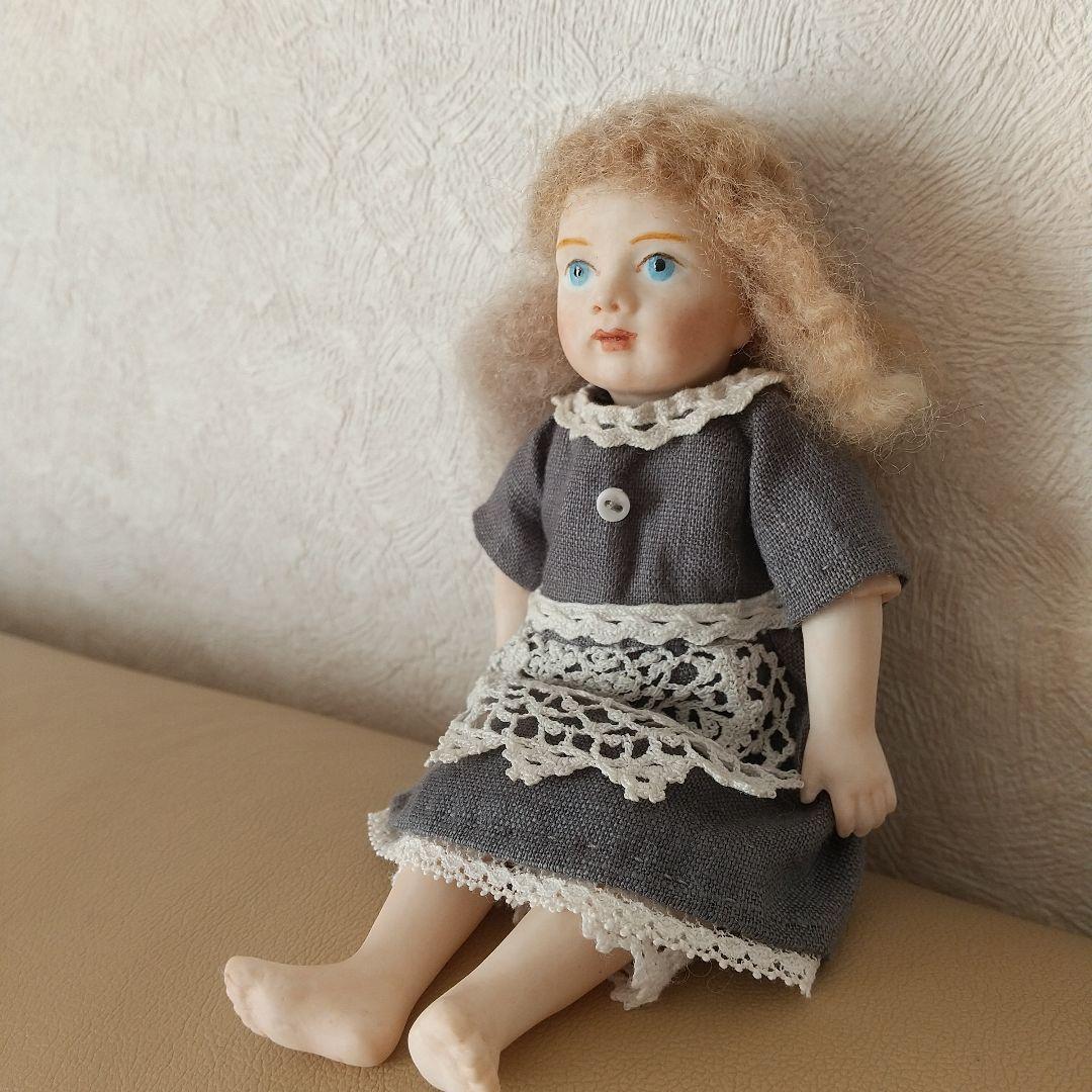 3月末までの出品 ミニョネット ビスクドール 作家 さかいゆきみ ゆきみドール