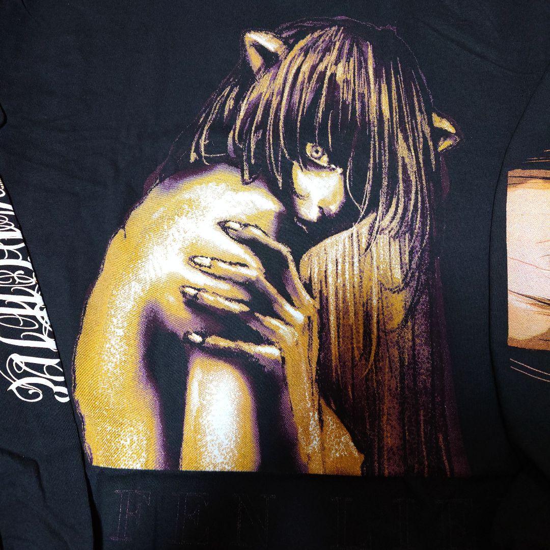 Elfen Lied エルフェンリート ロングTシャツ 黒 ブラック XL 貴重
