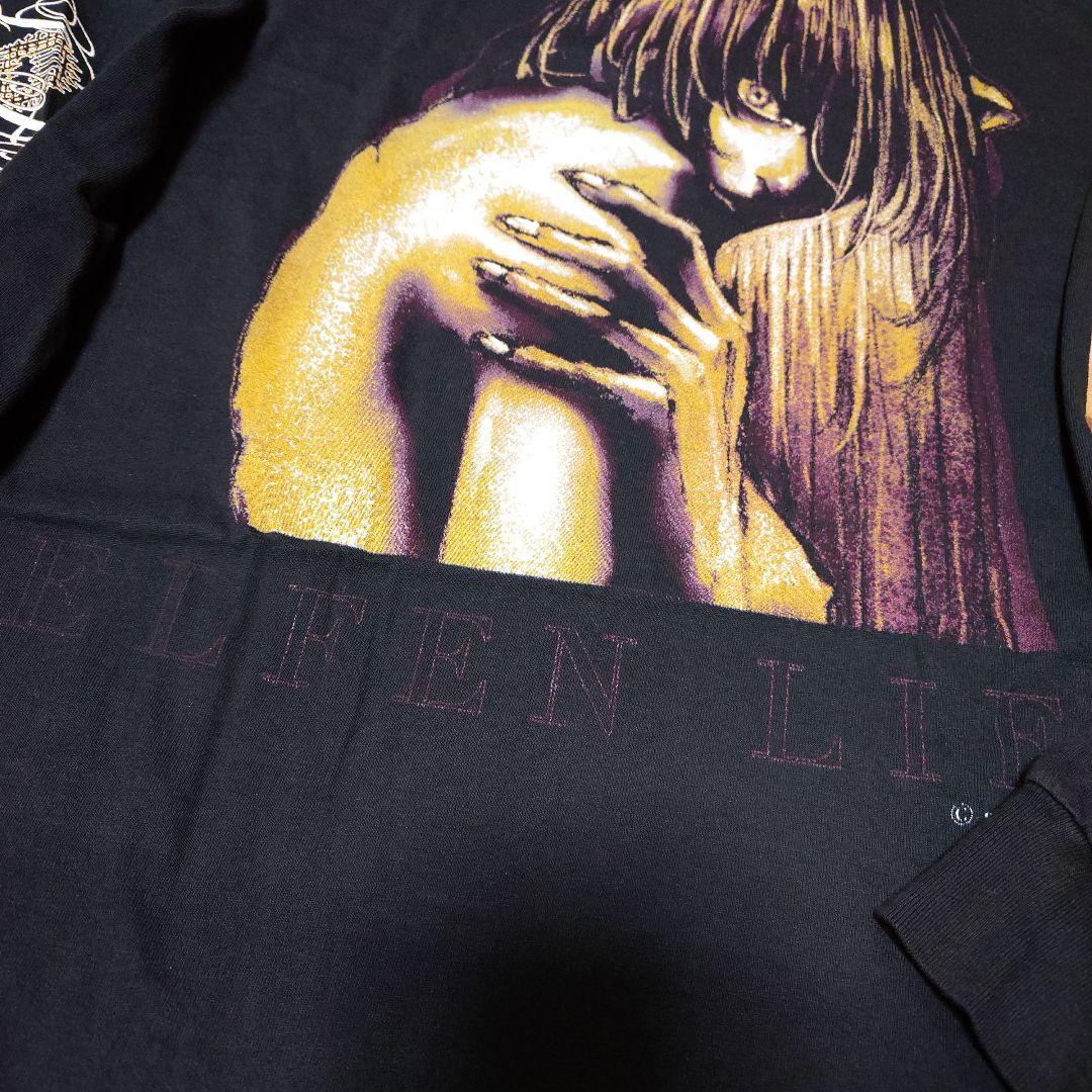Elfen Lied エルフェンリート ロングTシャツ 黒 ブラック XL 貴重