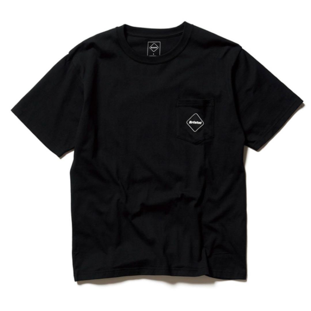 【タグ付き未使用】 FCRB BIG LOGO POCKET TEE S