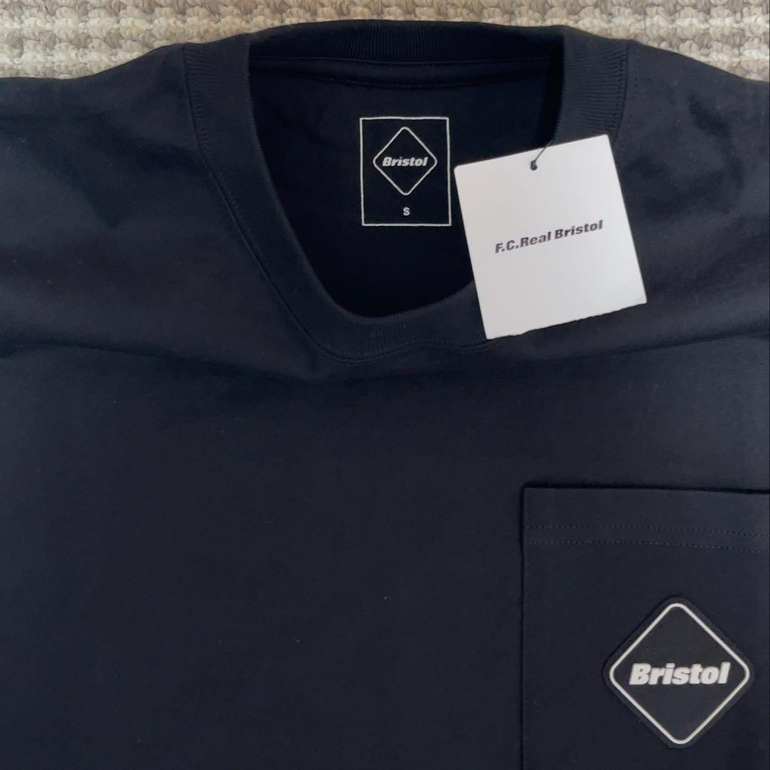 【タグ付き未使用】 FCRB BIG LOGO POCKET TEE S