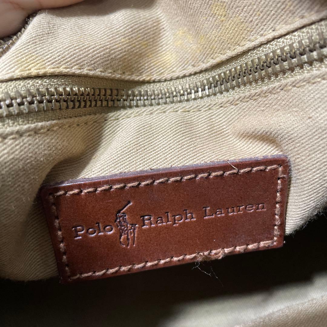 90s POLO Ralph Lauren ミニボストンバッグ　千鳥柄　ラルフ