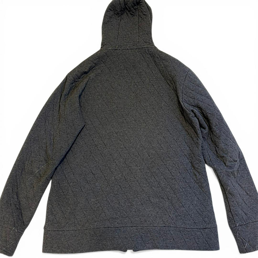 BURBERRY BLACK LABEL ウール ノバチェック フード パーカー