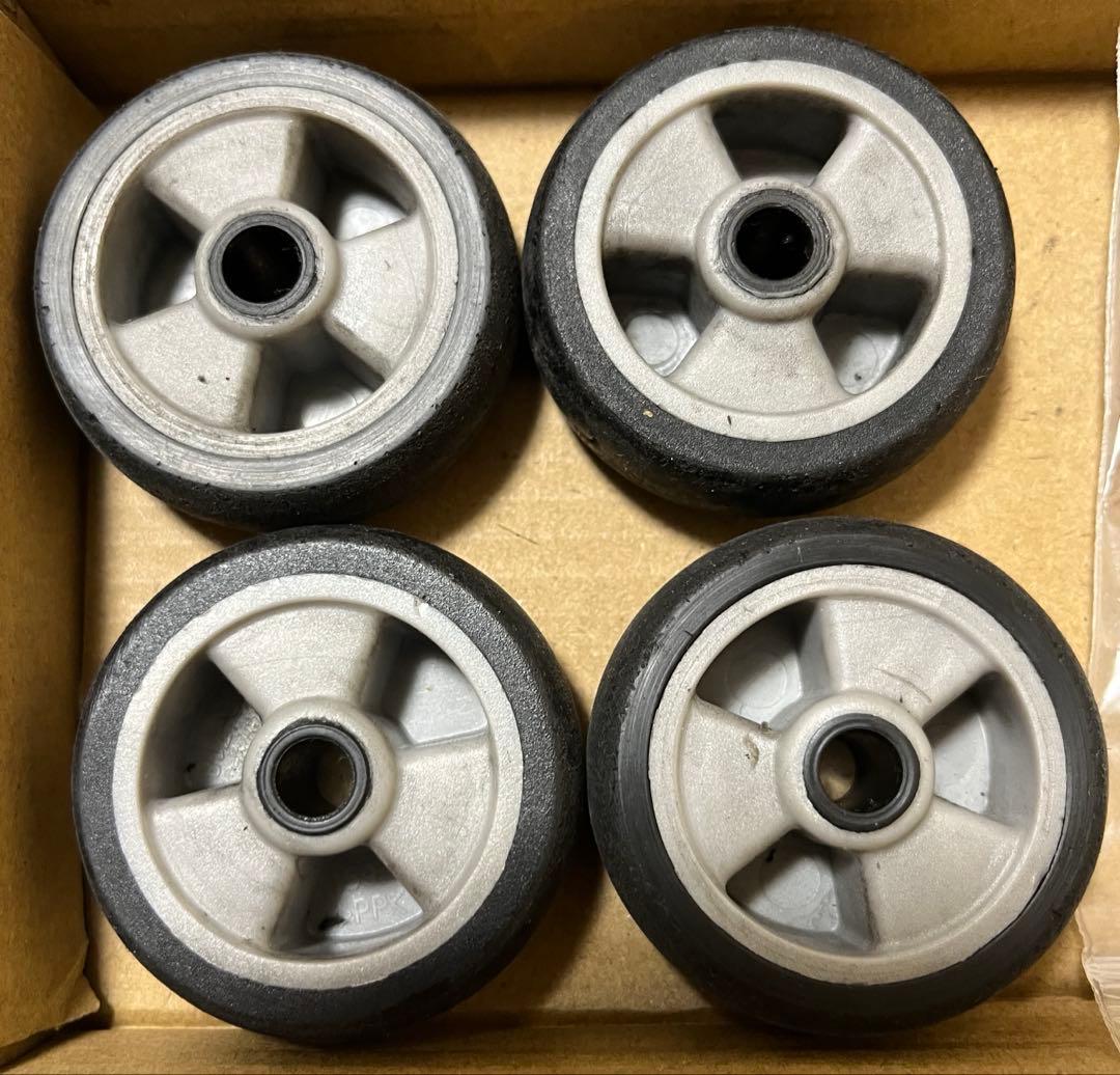 【中古】サムソナイト キャリーケース オリジナル車輪のみ×4つ