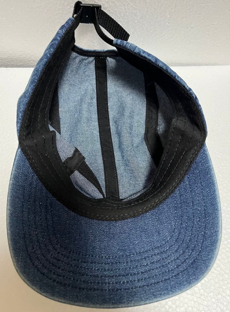 SUPREME Denim Logo Camp Cap インディゴ