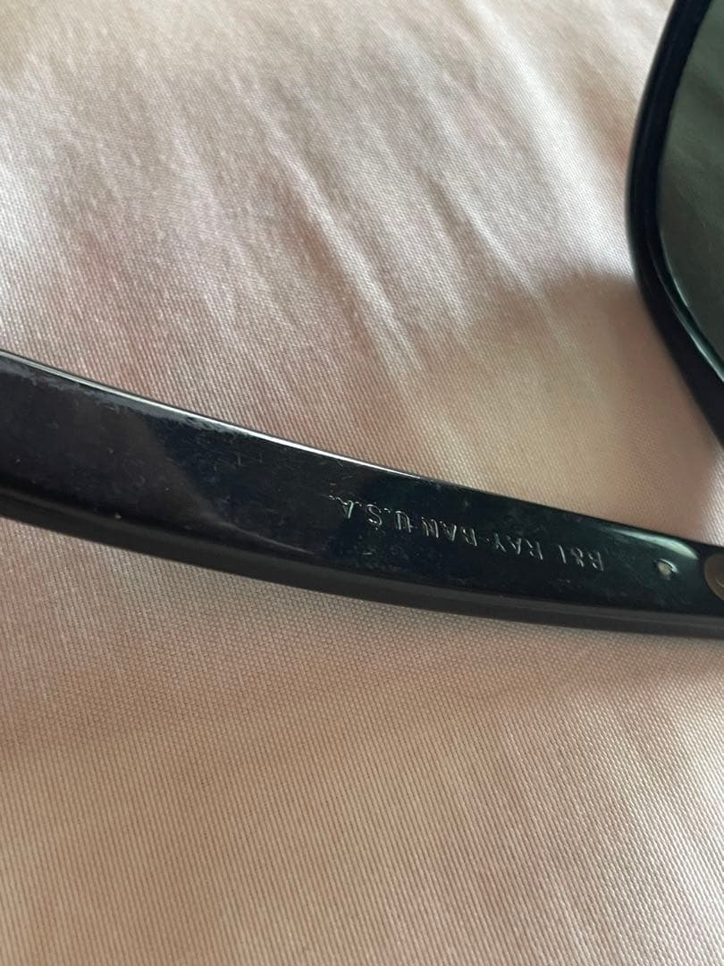 Ray-Ban ウェイファーラー　ブラック サングラス　ヴィンテージ