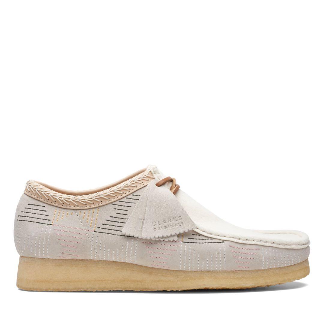 【Clarks】Wallabee （オフホワイトヘアリー）