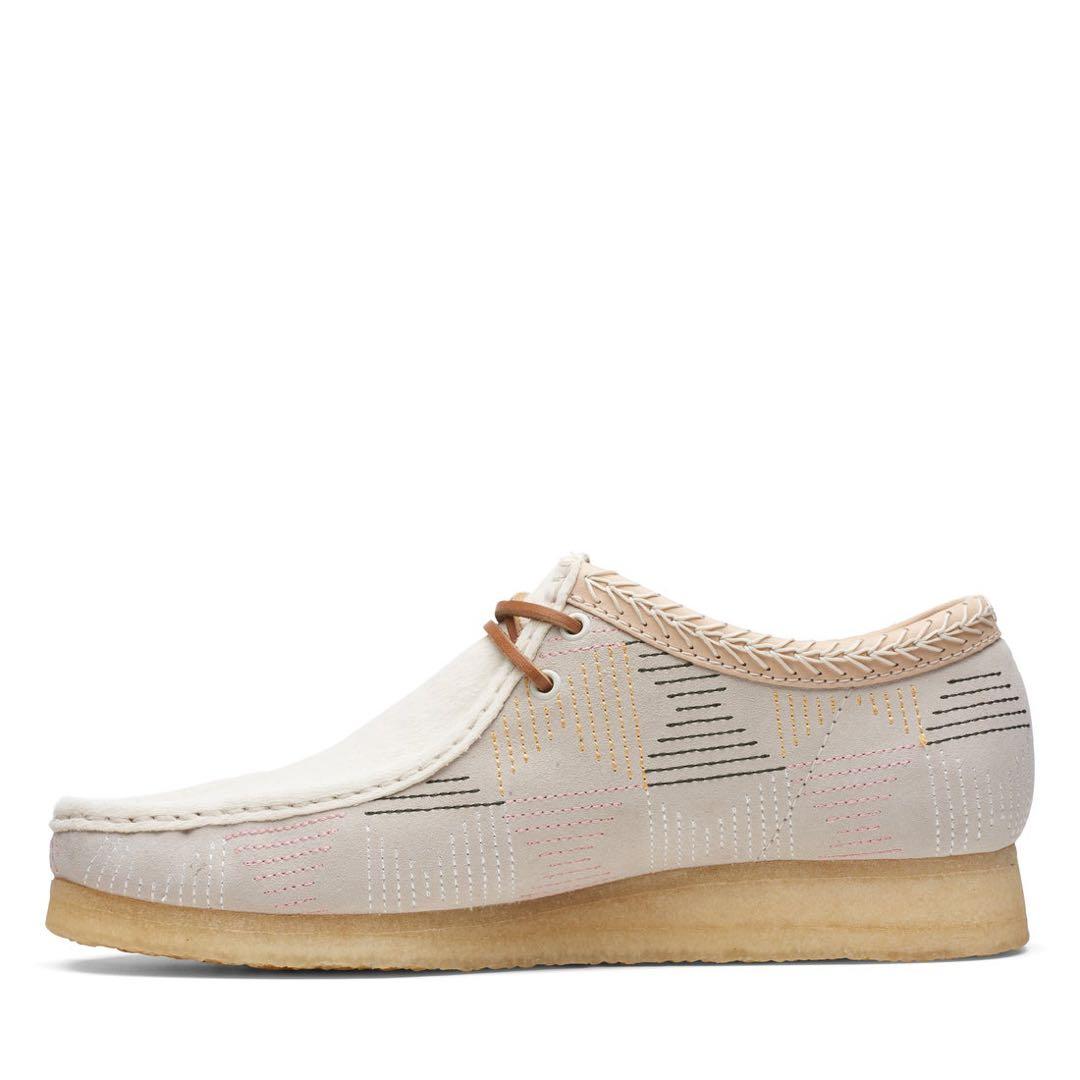 【Clarks】Wallabee （オフホワイトヘアリー）