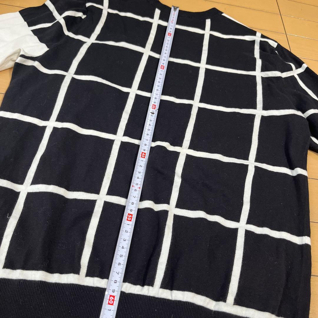 J.LINDEBERG ジェイリンドバーグ　セーター　Lサイズ　ビッグロゴ　総柄