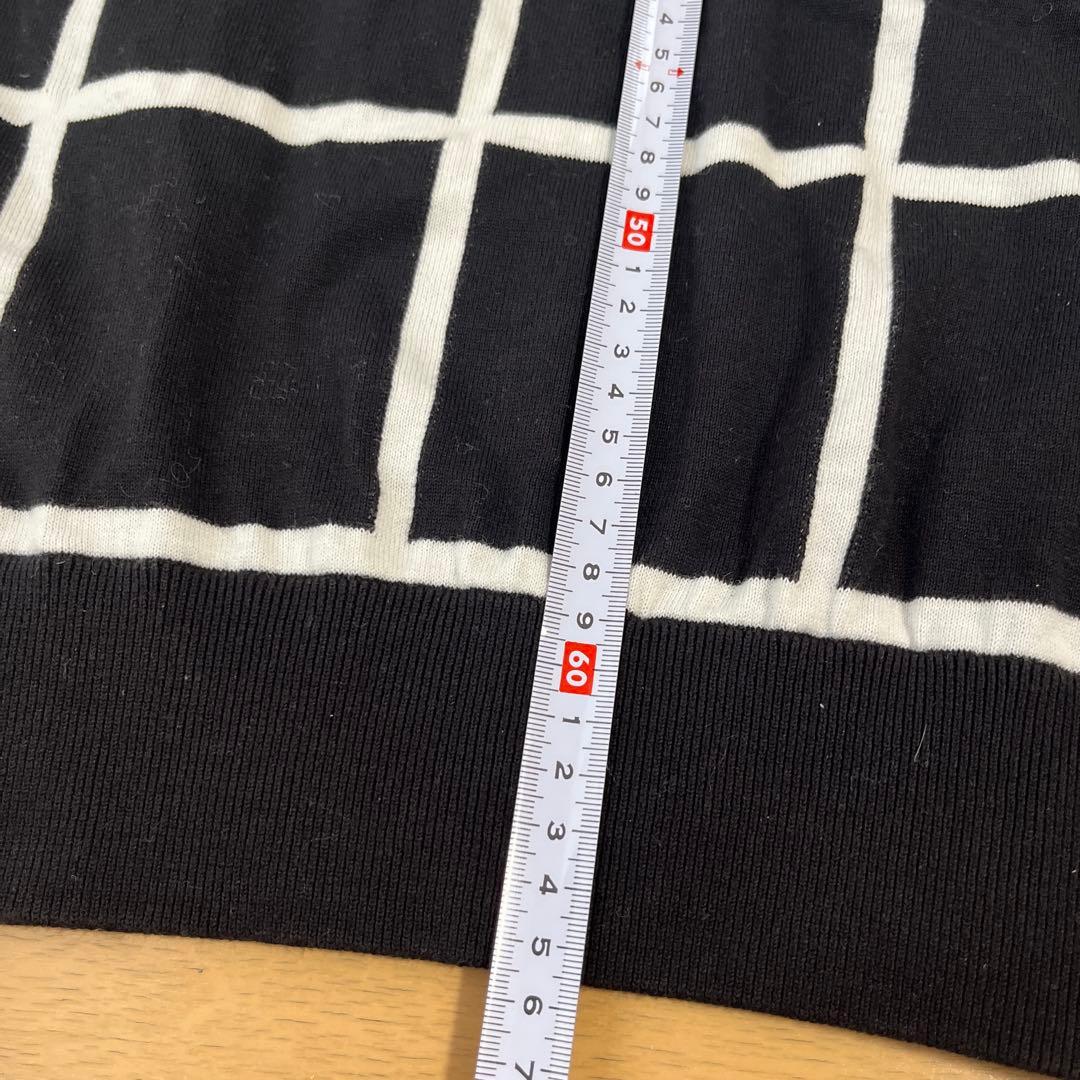 J.LINDEBERG ジェイリンドバーグ　セーター　Lサイズ　ビッグロゴ　総柄