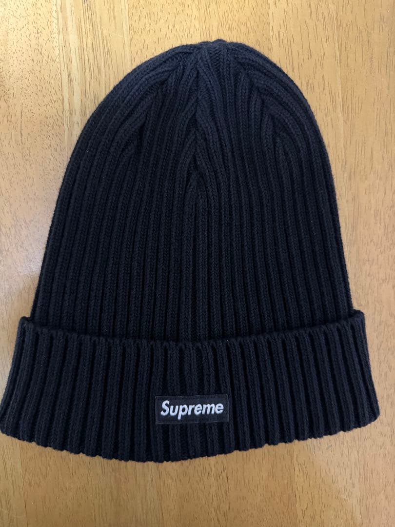 帽子 Supreme Overdyed Beanie \"Black\" (24SS)