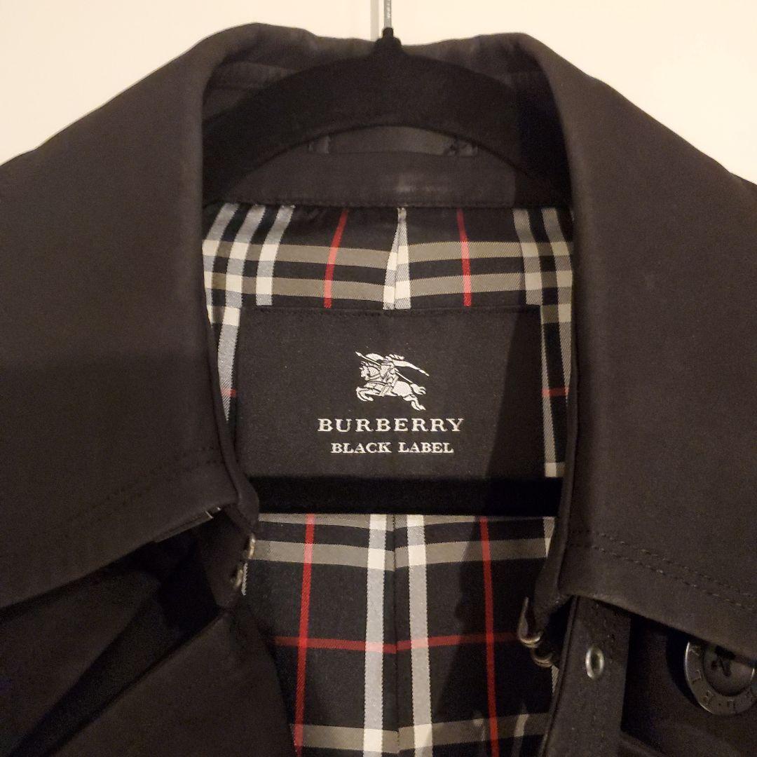 BURBERRY BLACK LABEL トレンチコート/LL/ブラック