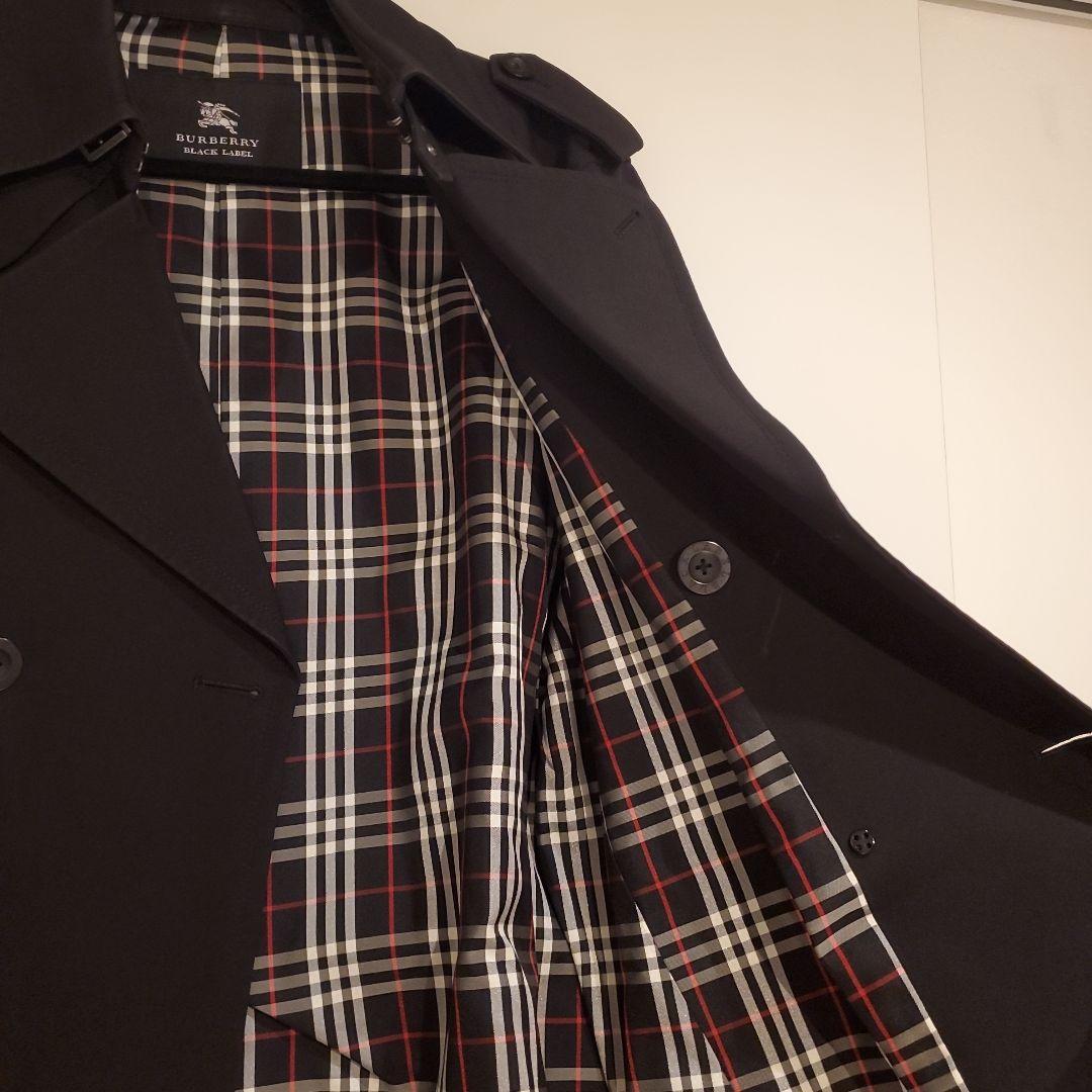 BURBERRY BLACK LABEL トレンチコート/LL/ブラック