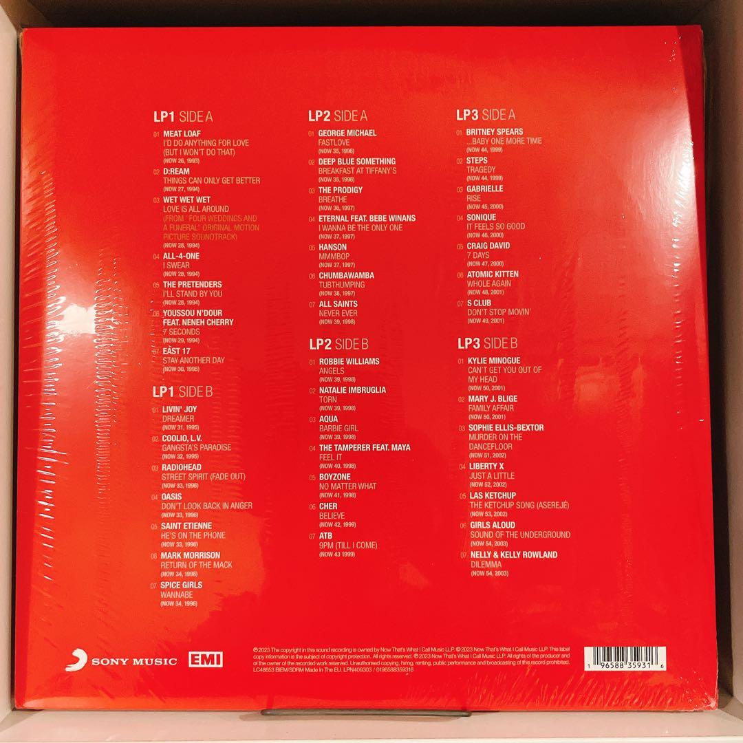 【未開封】NOW THAT'S WHAT I CALL MUSIC!93-'03