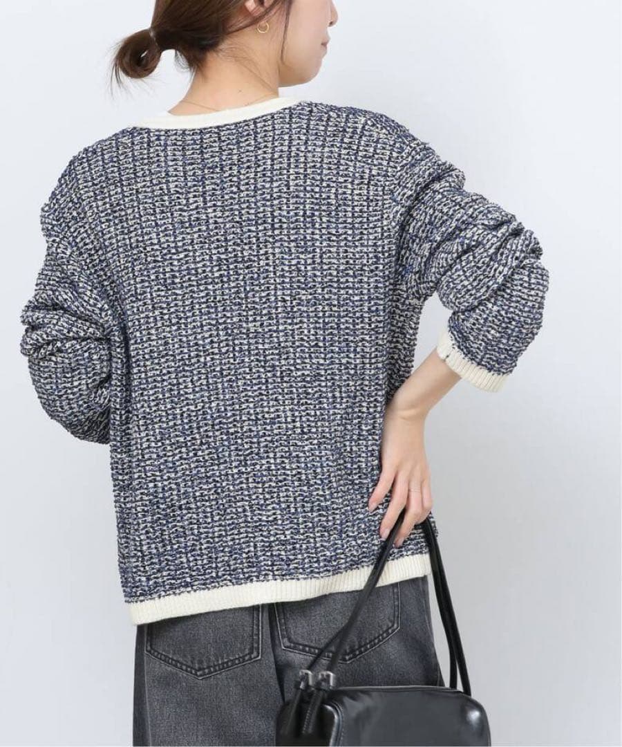JOURNALSTANDARD relumeツイーディーミックスニットジャケット
