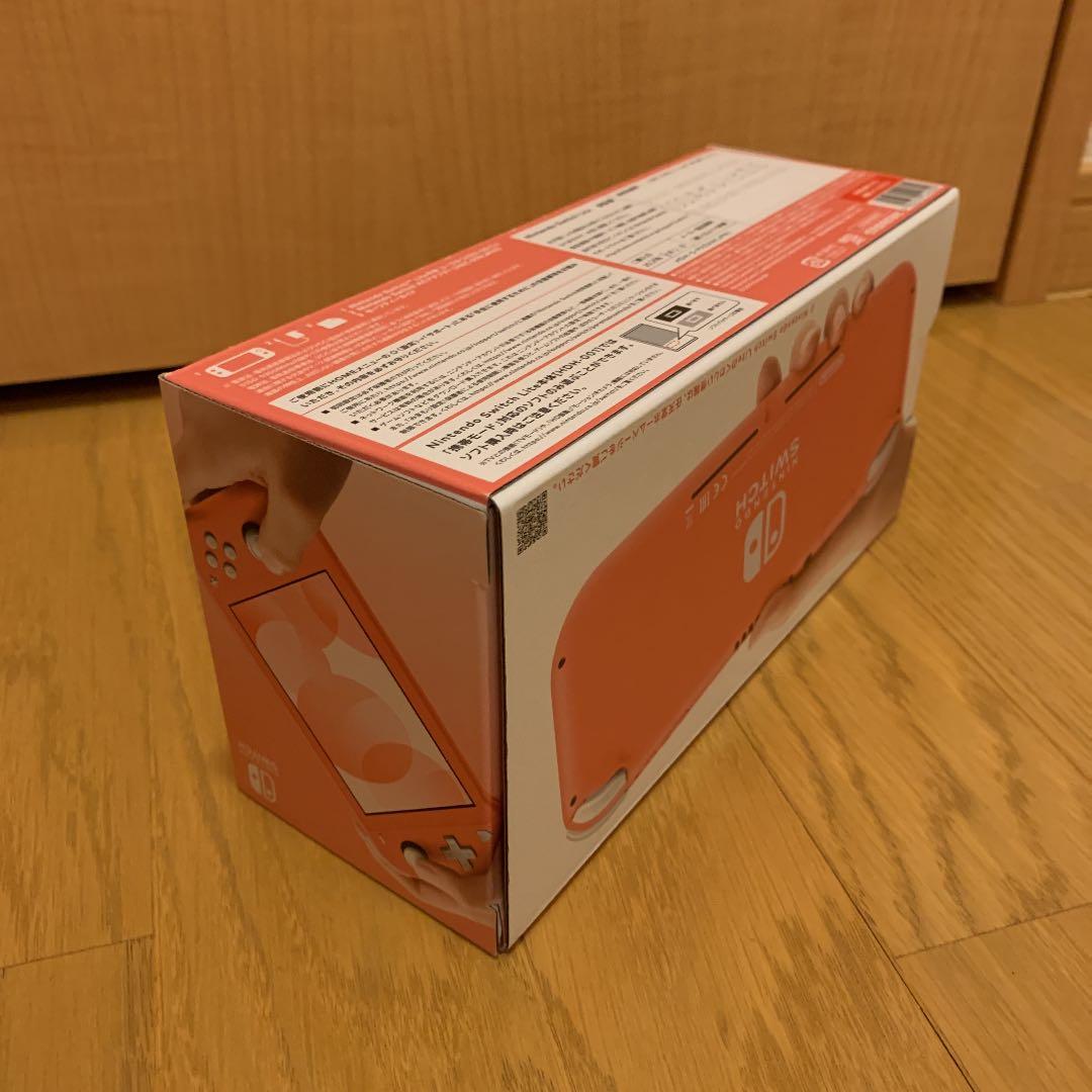 新品未使用ニンテンドースイッチライト本体　コーラルピンク