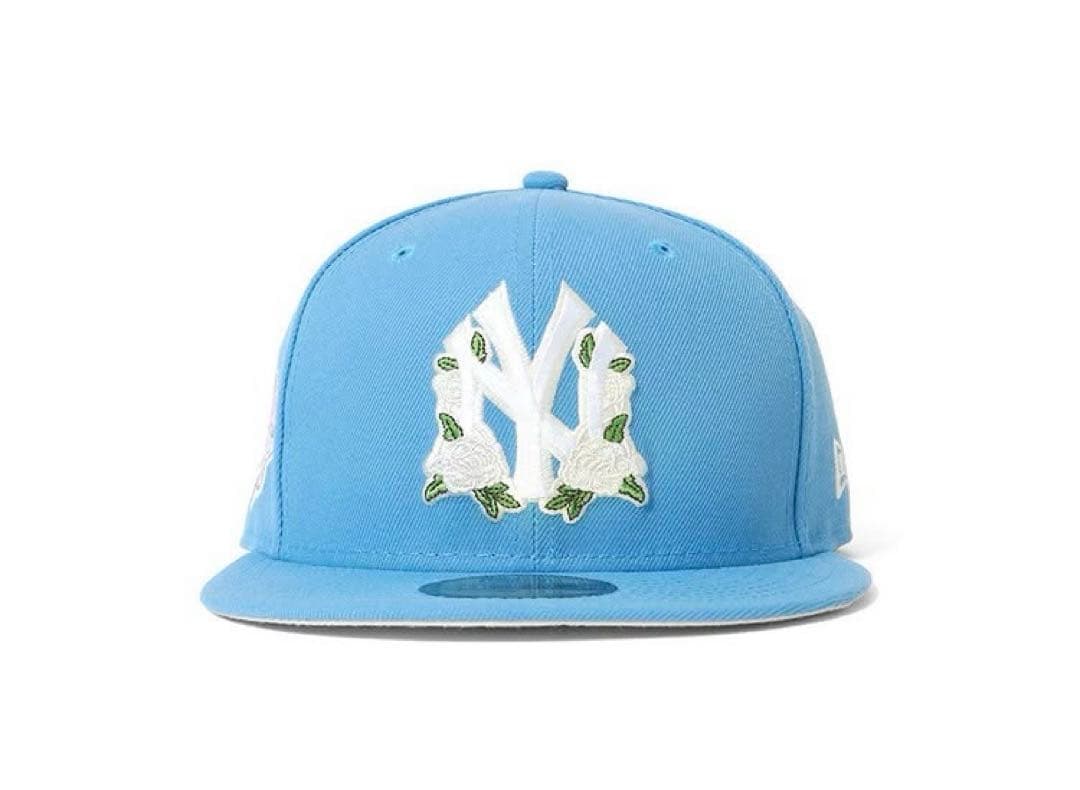 ノースカロライナ　NEW ERA キャップ　朝岡　59FIFTY ヤンキース