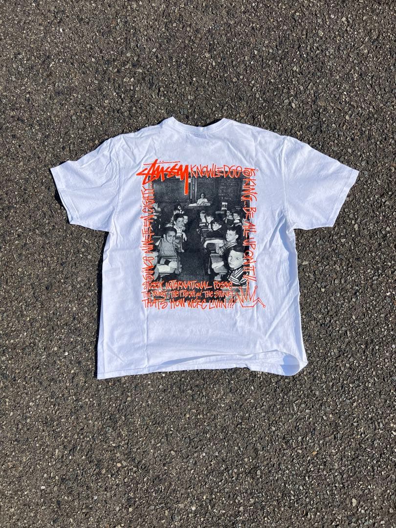 トップス stussy classroom Tee