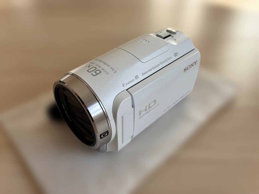 SONY HDR-CX680 ホワイト 本体と付属品
