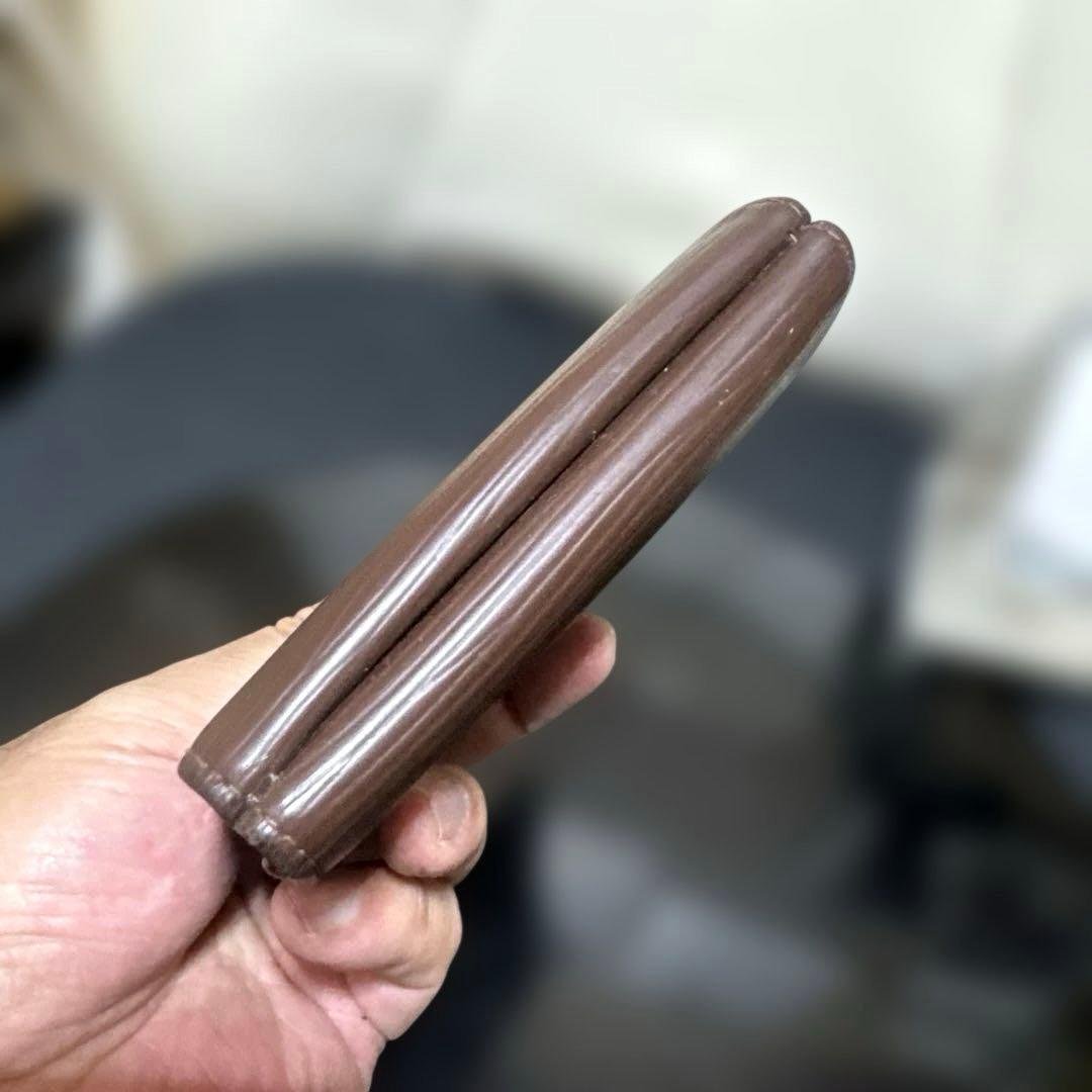 ④☆優良品♪エピＷホック 折り財布 チョコブラウン