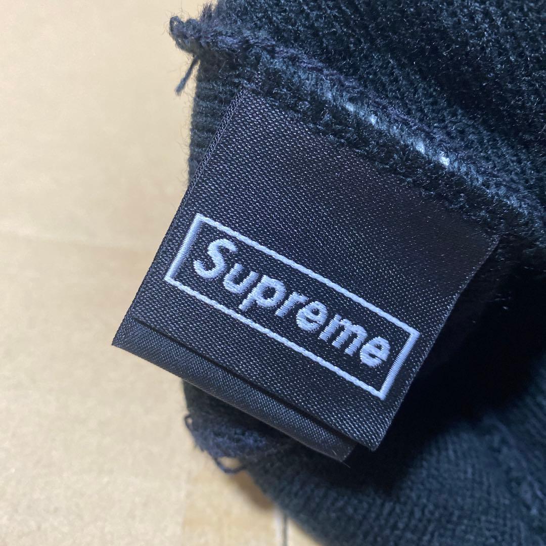【新品】Supreme × New Era ボックスロゴ ビーニー 黒