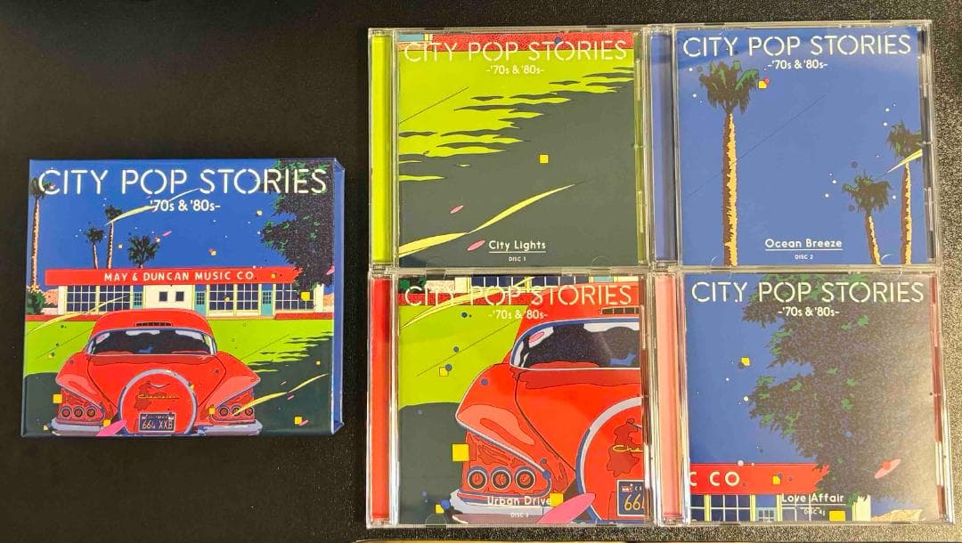 CITY POP STORIES -70's & 80's- 4枚組CD