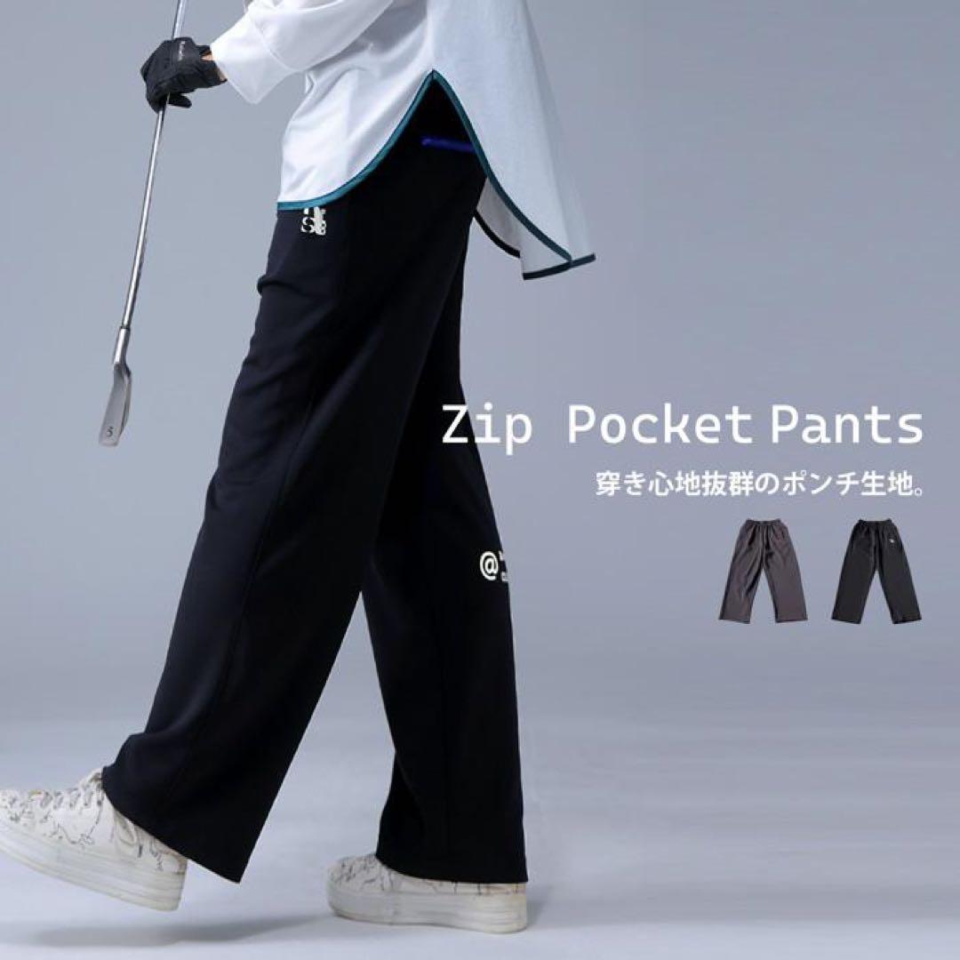 ANTIQUA GOLF × STCH＊ゴルフパンツ LXL ユニセックス
