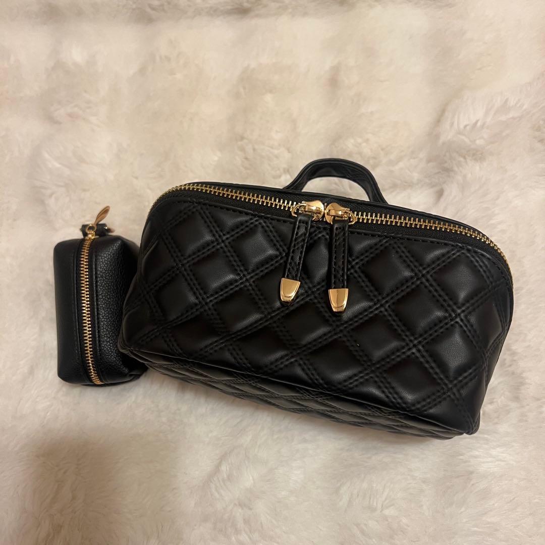 A’pearl エパール ボストンバッグ メイクアップポーチ チャームポーチ新品