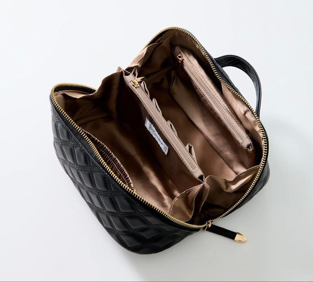 A’pearl エパール ボストンバッグ メイクアップポーチ チャームポーチ新品