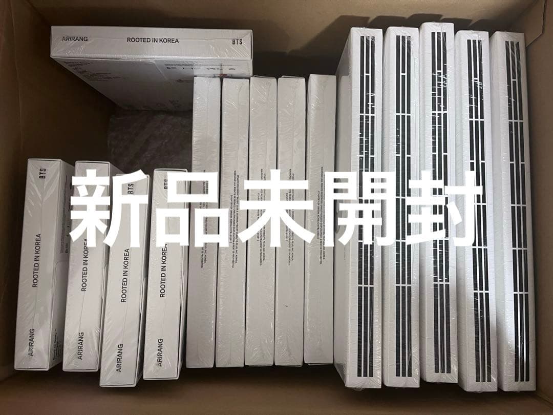 BTS ARIRANG 3形態　5セット 15冊　新品未開封①
