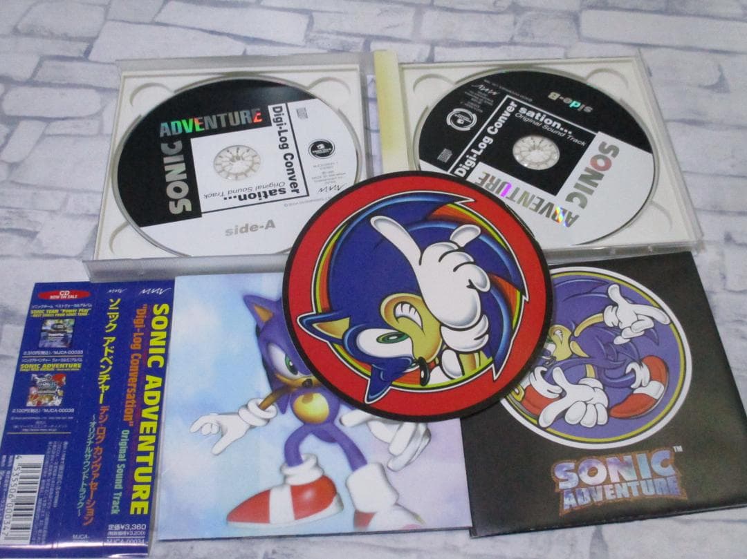 ソニックアドベンチャー オリジナル・サウンドトラック　サントラ　CD　帯付き