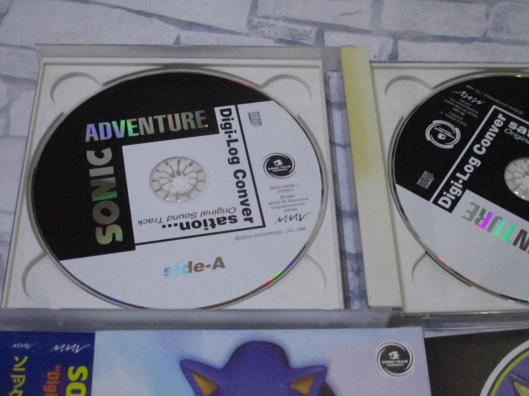 ソニックアドベンチャー オリジナル・サウンドトラック　サントラ　CD　帯付き