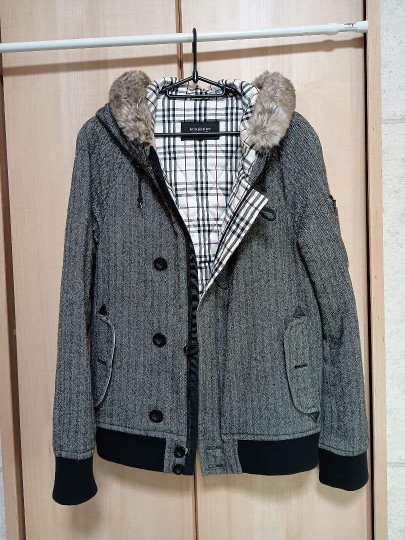【コタツ】BURBERRY　BLACKLABEL　ブルゾンジャケット
