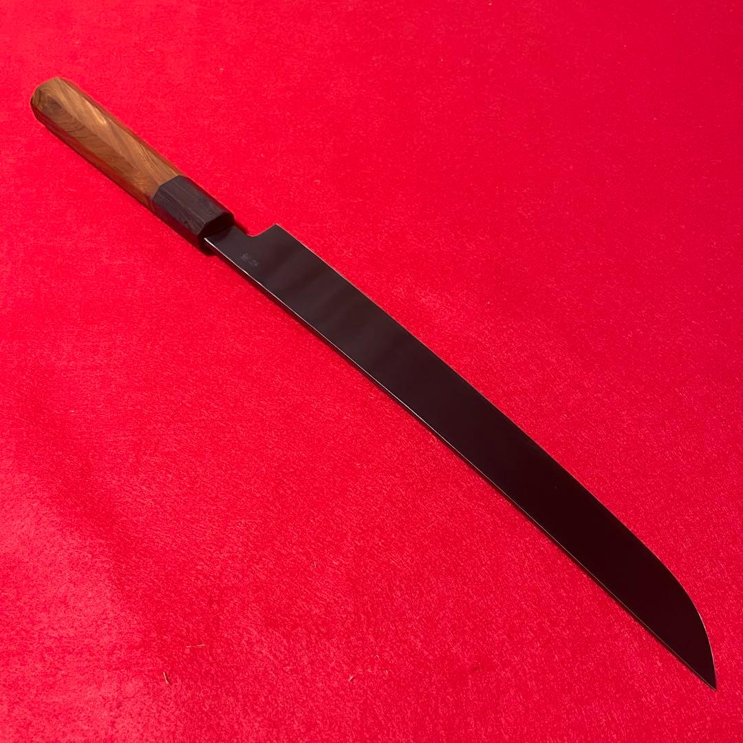 青鋼　先丸　285mm ブラックコート
